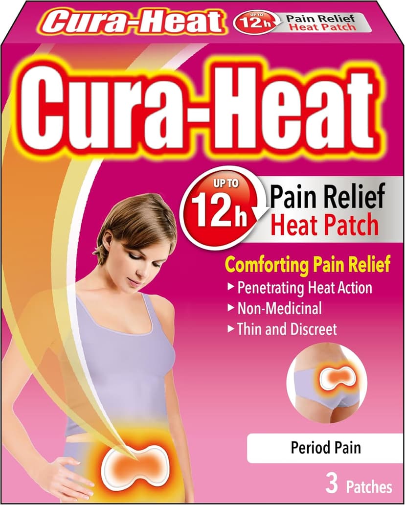 Cura-Heat Period Pain Patches