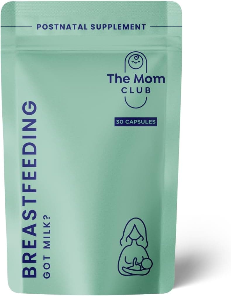Breastfeeding Vitamins – Postnatal Support for Milk Supply, Energy & Recovery (30 Vegan Capsules, 1 Month Supply)