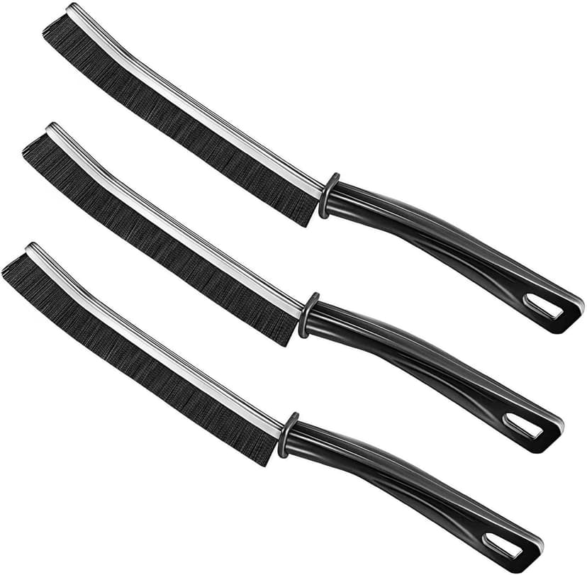 Crevice Cleaning Brush – Premium Tile Groove & Gap Cleaner with 15° Angled Handle