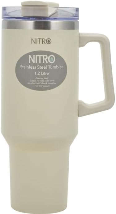 Neutral Nitro Stainless Steel Tumbler