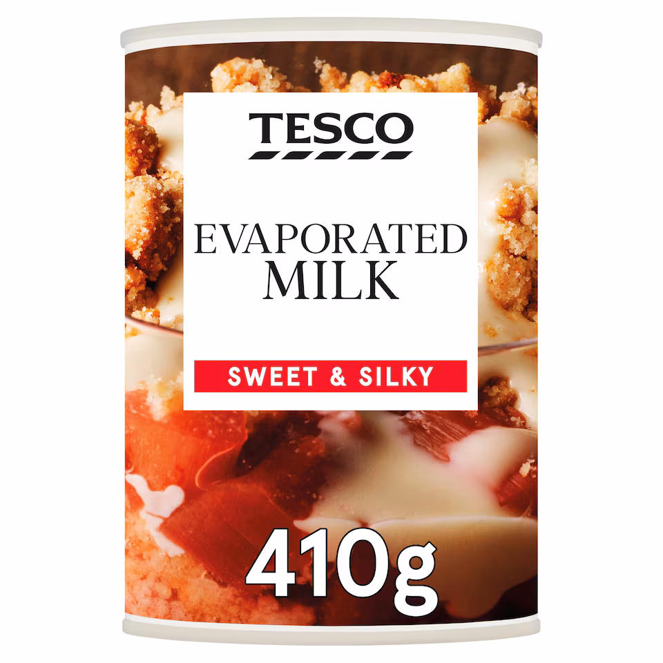 Tesco Evaporated Milk 410G
