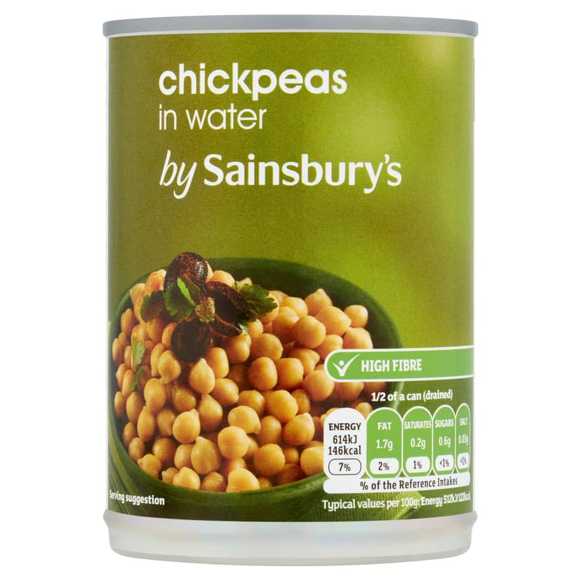 Sainsbury's Chickpeas in Water 400g