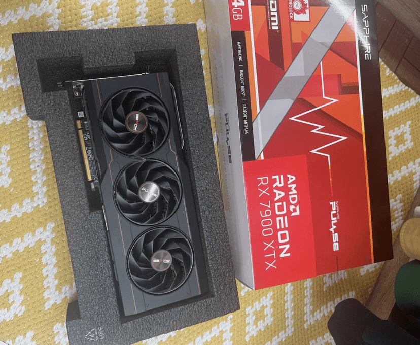 Sapphire Pulse AMD Radeon RX 7900 XTX 24GB GDDR6 Gaming OC Graphics Card