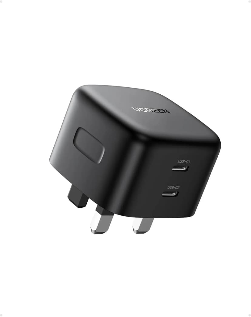 UGREEN USB C Charger 65W Plug GaN Charger 2C Fast Charging Laptop Charger Compatible with Macbook Pro/Air, iPhone 17 Pro/Air/17/16/15/14, iPad Air/Mini, Galaxy S24/S23, Pixel 9, etc (Black)