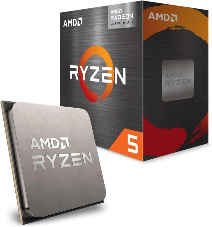 AMD Ryzen 5 5600GT processor (integrated Radeon Graphics, 6 cores/12 threads, 65W DTP, AM4 Socket, Cache 19MB, up to 4,6Ghz max boost, with wraith stealth cooler)