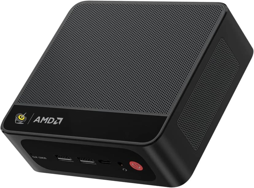 Beelink SER5 MAX Mini PC,AMD Ryzen 7 6800H(8C/16T,up to 4.7 GHz),Mini Computer 32GB LPDDR5 RAM 500GB PCle4.0 SSD Graphics 12 core 2200 MHz,Support 4K Triple Display/Wifi6/BT5.2/USB3.2/HDMI+DP+Type-C