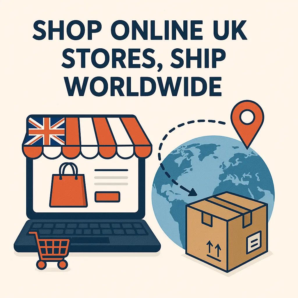 Shop Online UK Stores, Ship Worldwide